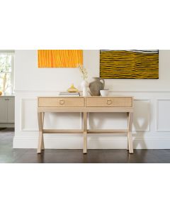 Renoir Console w/Raffia