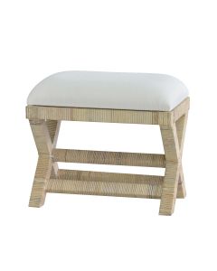 Renoir Rattan X Bench Small