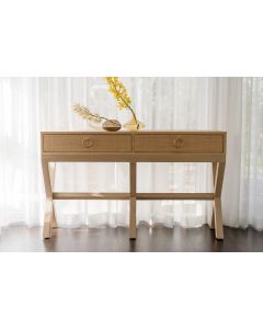 Renoir Console w/Raffia
