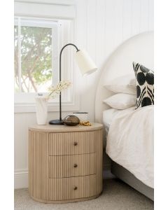 Kraton Oval Bedside Table