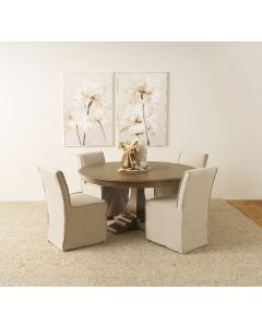Trestle 152cm Round Dining Table