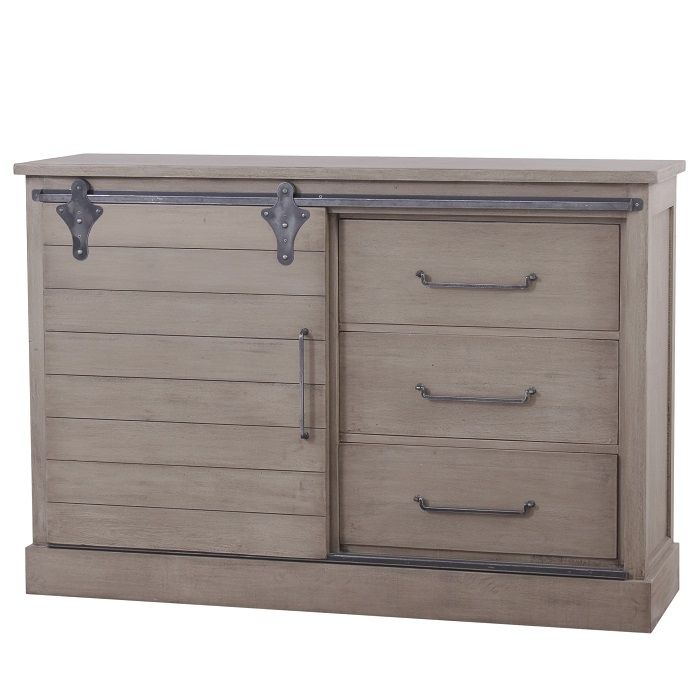 Sideboard with Sliding Door